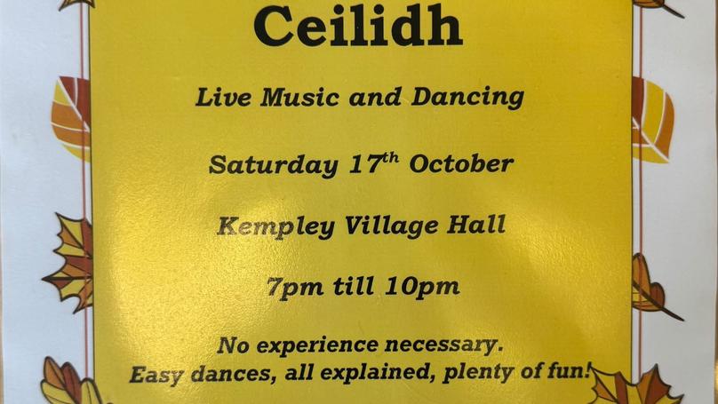 Ceilidh Oct 2026