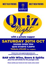 Quiz Night Oct 2021